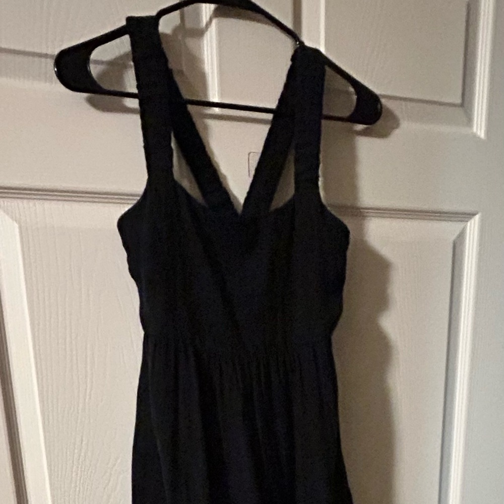 Black Sleeveless Summer Dress